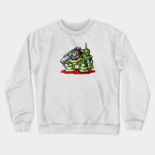 Asplenia Studios: SD Standing Tortoise Crewneck Sweatshirt